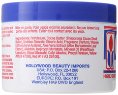Hollywood Beauty crema cacao uso diario para cuidado de la piel