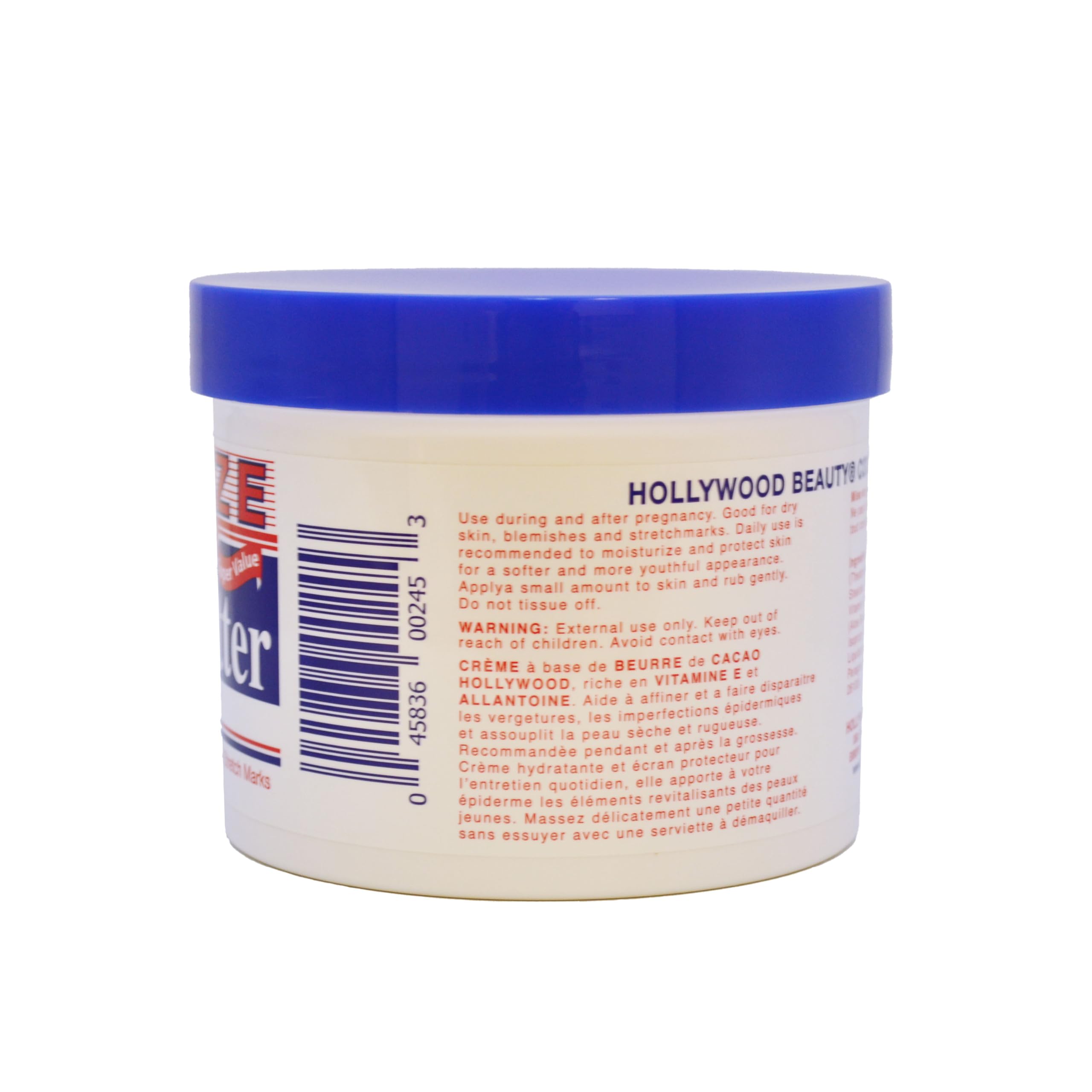 Crema Hollywood Beauty con vitamina E para hidratación diaria de la piel