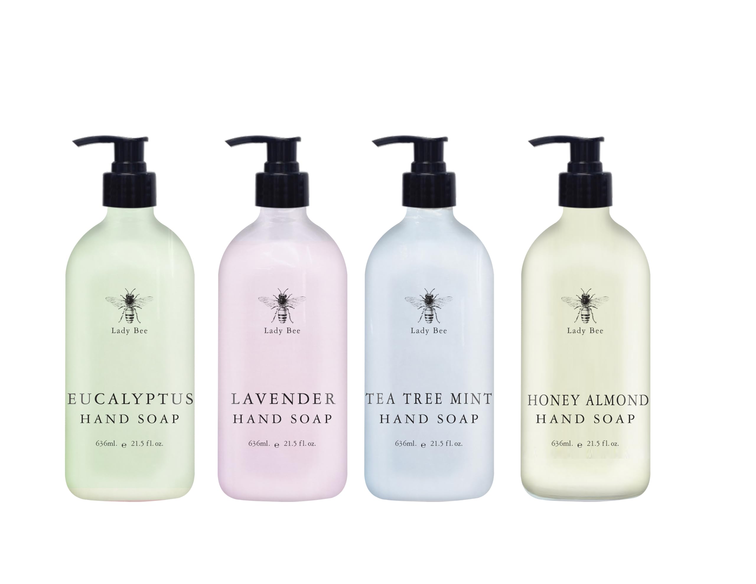Home & Body Company Lady Bee Set Variedad: jabón de manos premium con fragancias naturales.
