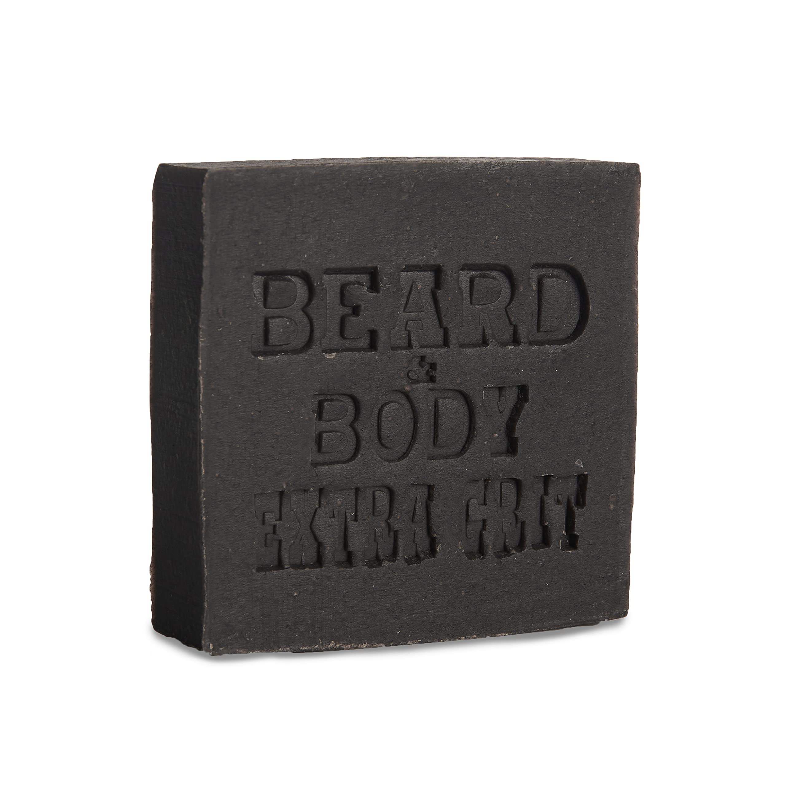 Honest Amish Jabón para barba y cuerpo exfoliante para piel suave.