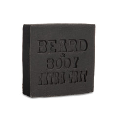 Honest Amish Jabón para barba y cuerpo exfoliante para piel suave.