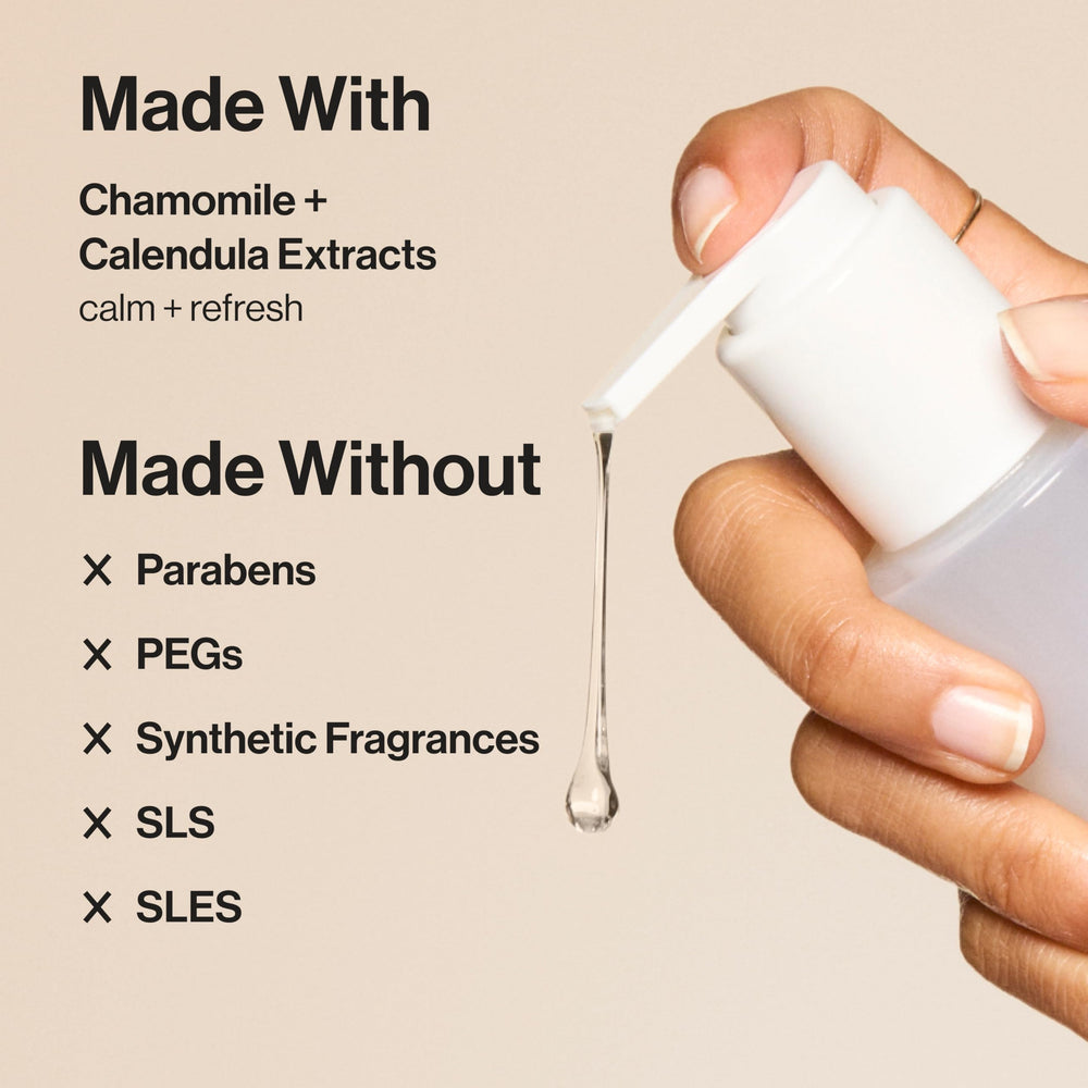 Envase viaje compacto de Honest Beauty Mini Gel para llevar