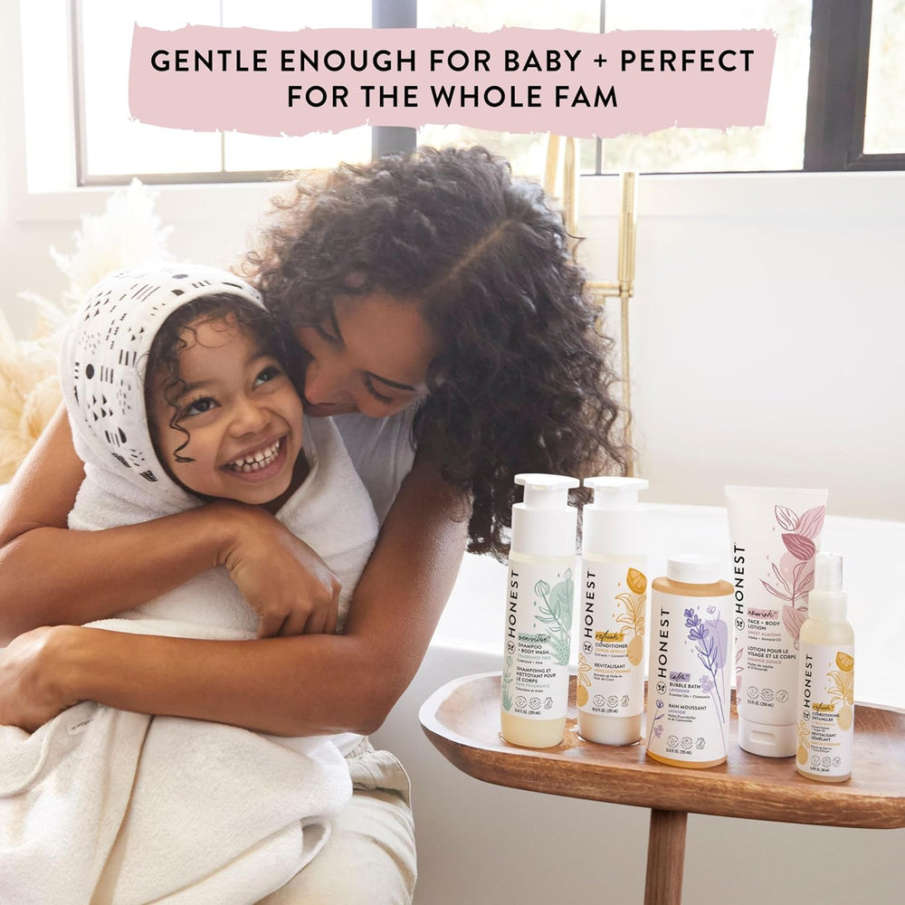 The Honest Company Extracto de quinoa para fortalecimiento capilar.