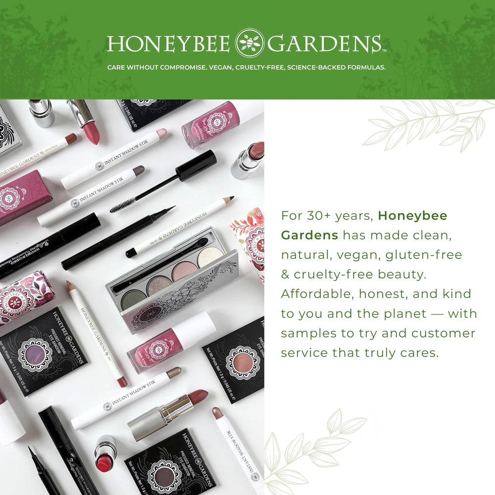 Honeybee Gardens Rendezvous aplicación con brocha para un aspecto natural.