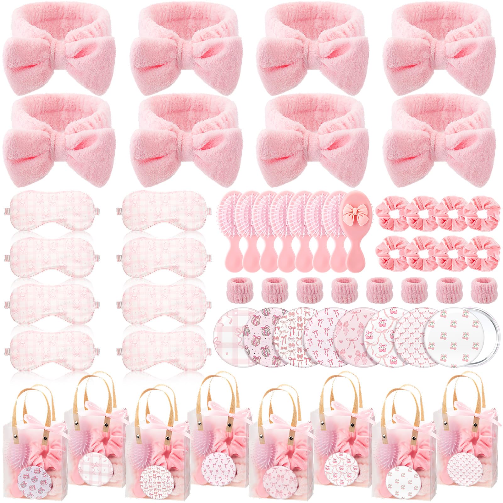 Honeydak antifaz dormir rosa, descanso suave para un sueño relajante.