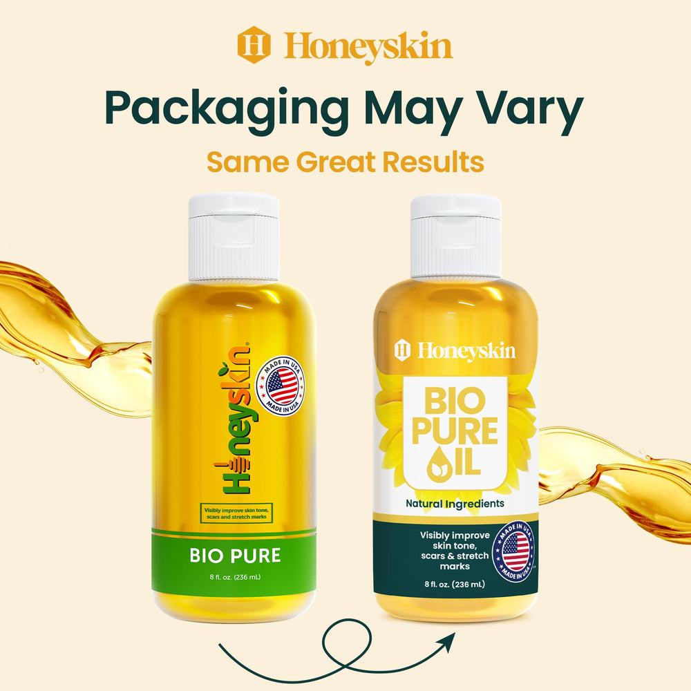 Honeyskin Bio Pure: envase de 8 oz para uso diario