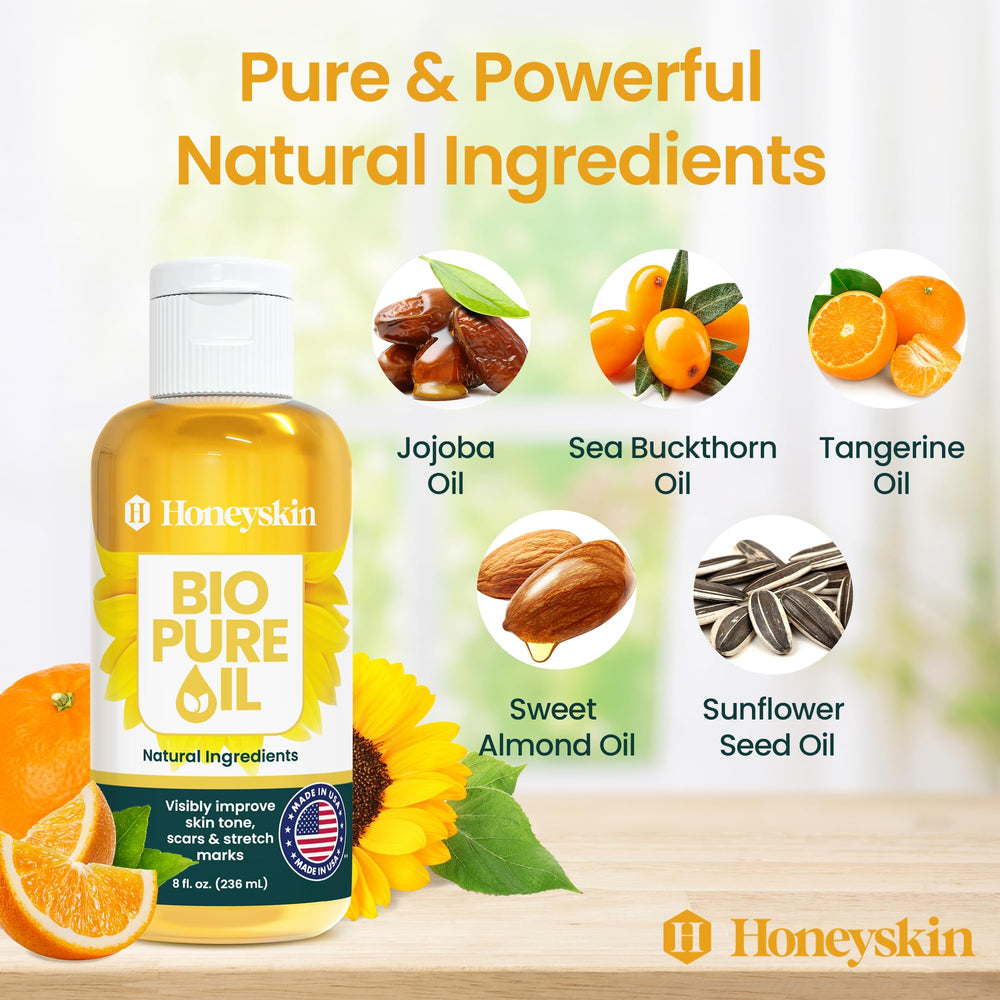 Honeyskin Bio Pure: estrias, mejora la elasticidad de la piel