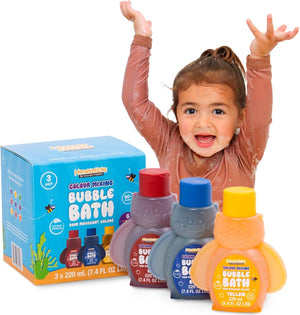 Honeysticks Baño de burbujas azul para diversión segura en el baño