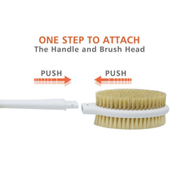 Mango ergonómico con recubrimiento de goma para agarre cómodo.