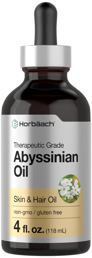 Horbäach Abyssinian Oil: botella-vertido para hidratación suave del cabello.
