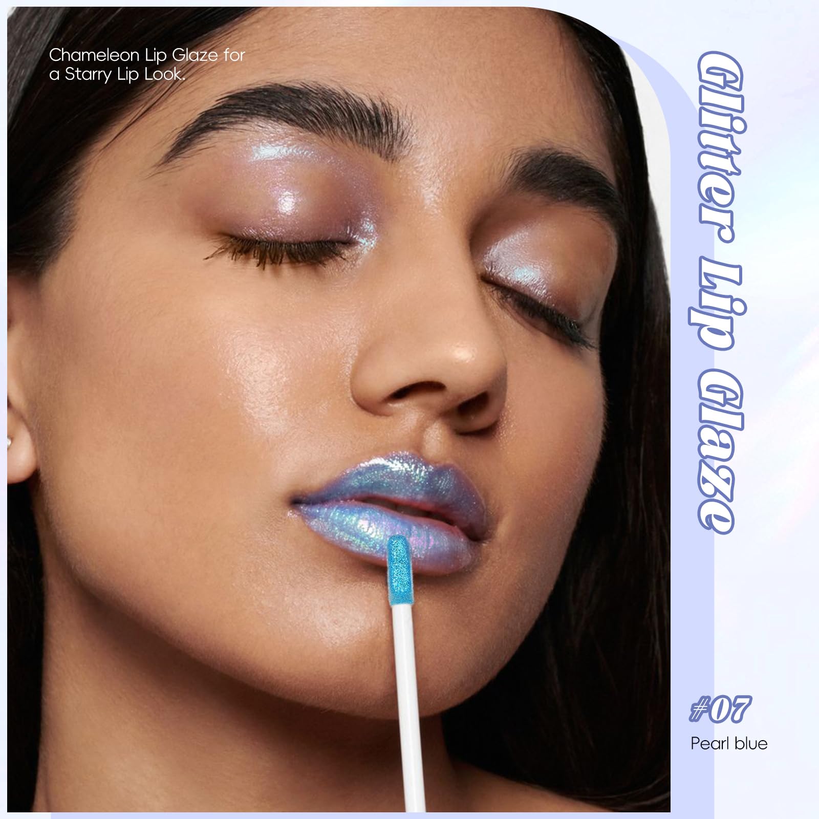 HOSAILY brillo labial diamante espejo acabado intenso y duradero