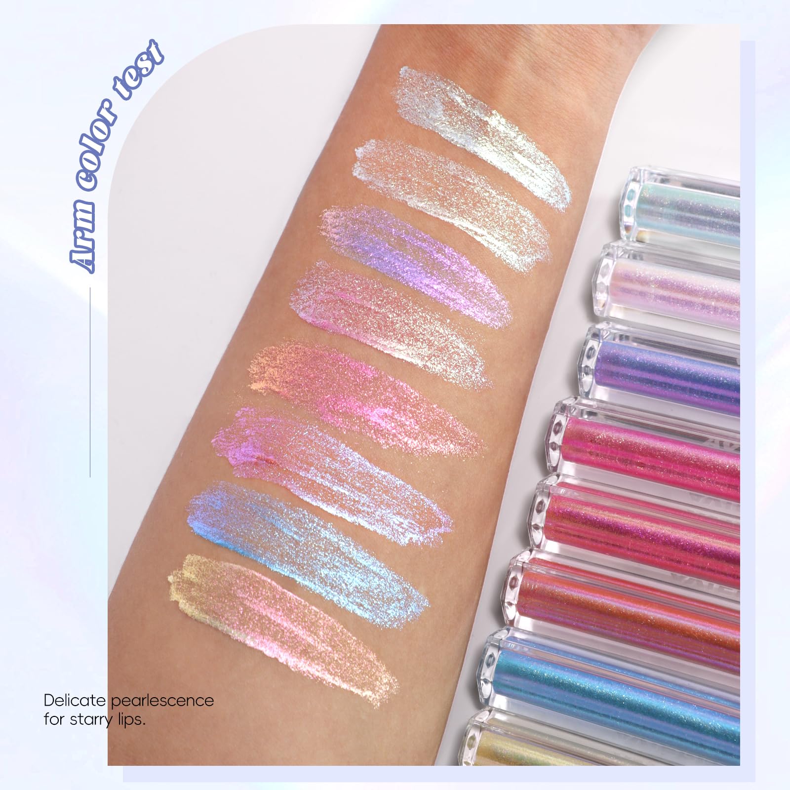 HOSAILY brillo labial iris multidimensional tonalidades versátiles