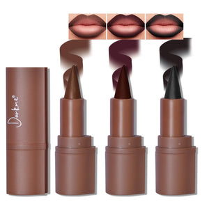 Hosaily delineador labial 3 colores gótico, delineado preciso y duradero