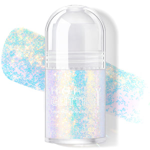 HOSAILY glitter hologografico para aplicacion facial con brillo duradero