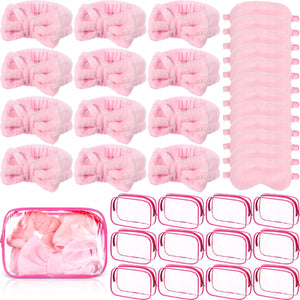 Bandas de cabello spa de Hoteam para mayor comodidad durante el cuidado.