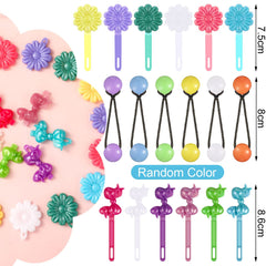 Clips Hoteam con bisagra y flor, añade encanto para ocasiones especiales.