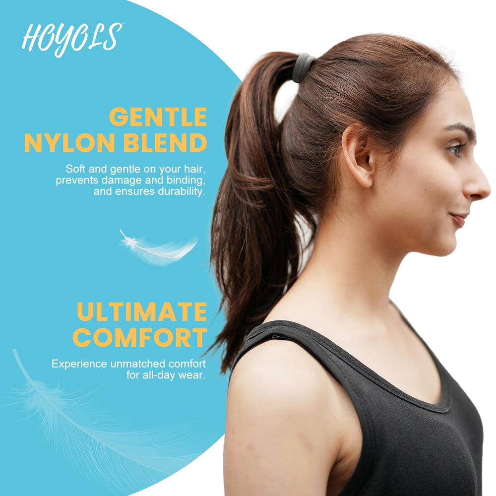 Hoyols elásticos para cabello con amplia elasticidad, se adaptan a distintos grosores.