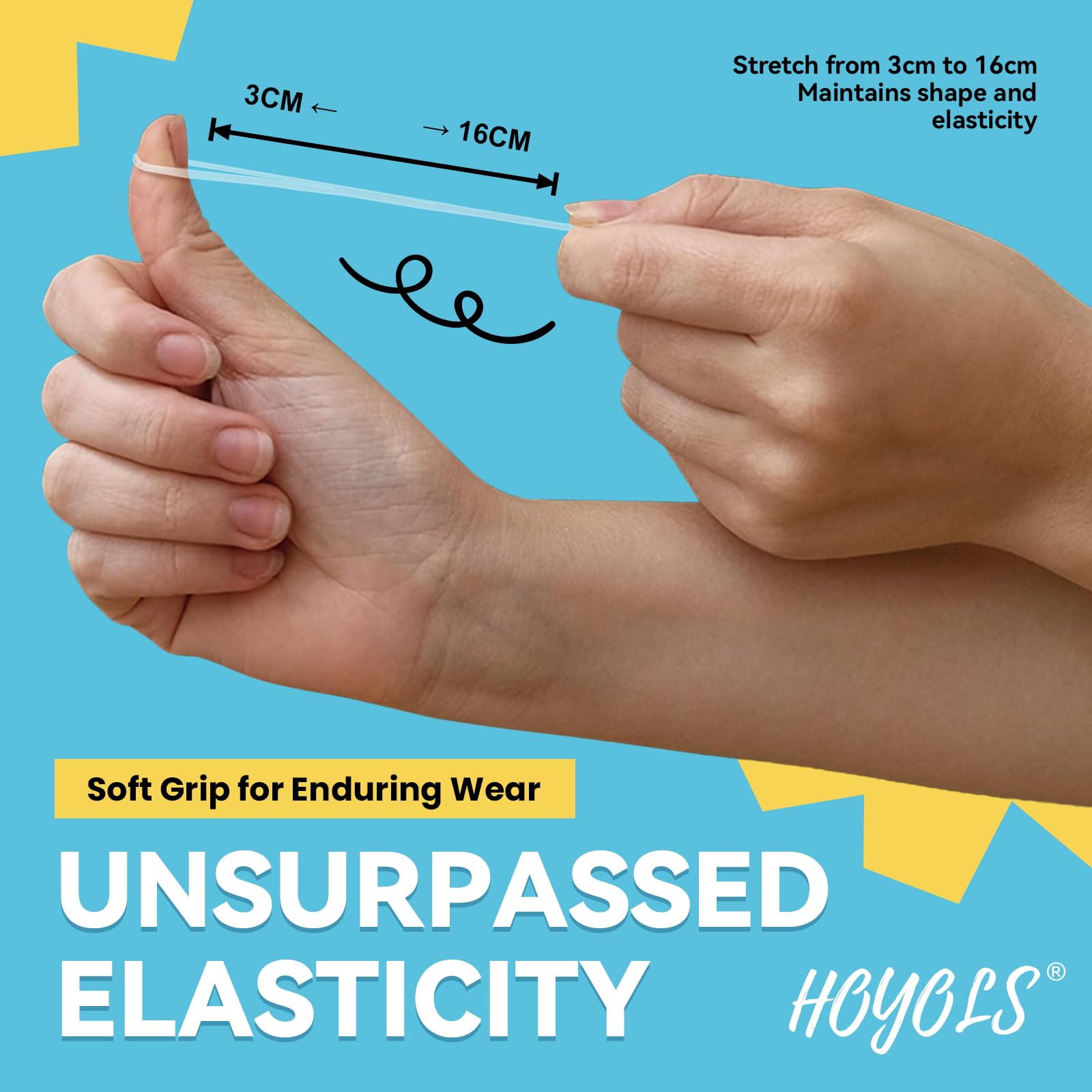 Hoyols material TPU suave ofrece elasticidad y durabilidad