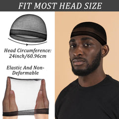 Gorro seda Hpmjz para hombres, ajuste elástico cómodo