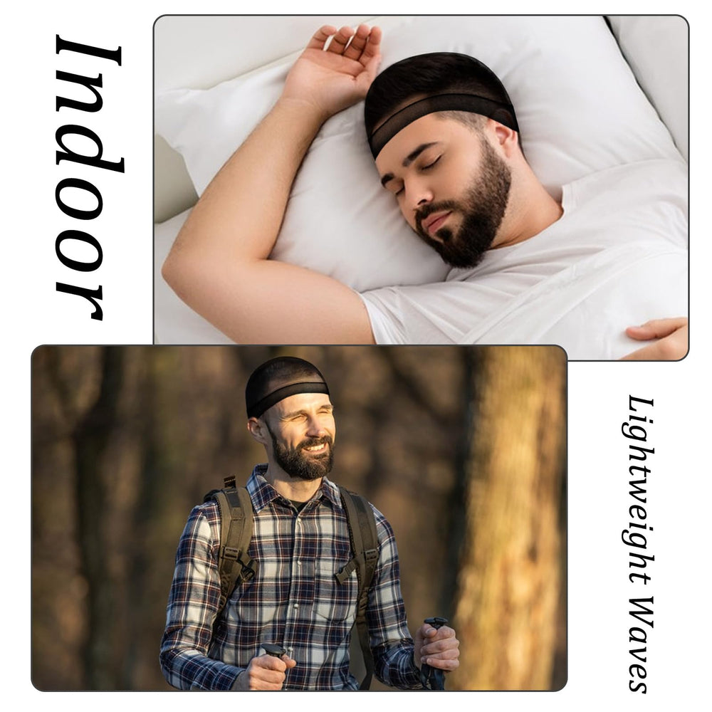 Gorro seda Hpmjz elástico para ondas, ajuste seguro