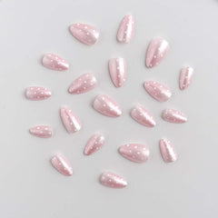 HPYFOI Contenido del set de 24 uñas, lima, pegatinas gel y palillo.