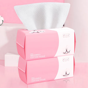 Toalla facial desechable Hsxfl, 100 unidades para limpieza diaria.