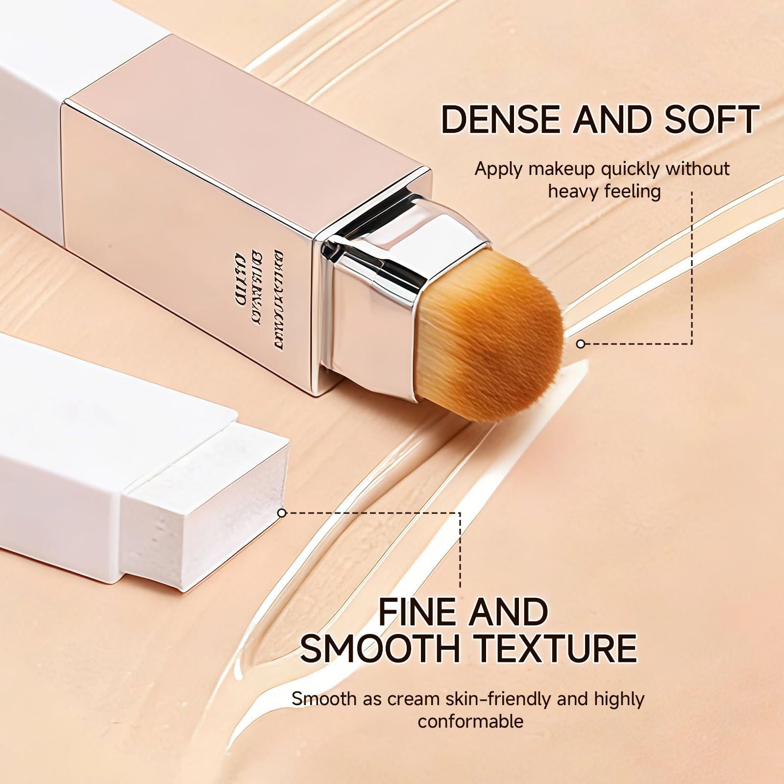 HUiPENGFEI Blanc Cover Stick V, textura balm cremosa para una sensación suave