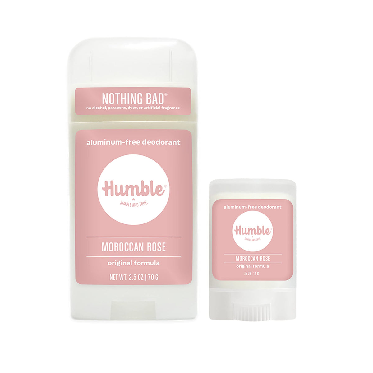 Desodorante Humble Brands Original, embalaje práctico para uso diario.
