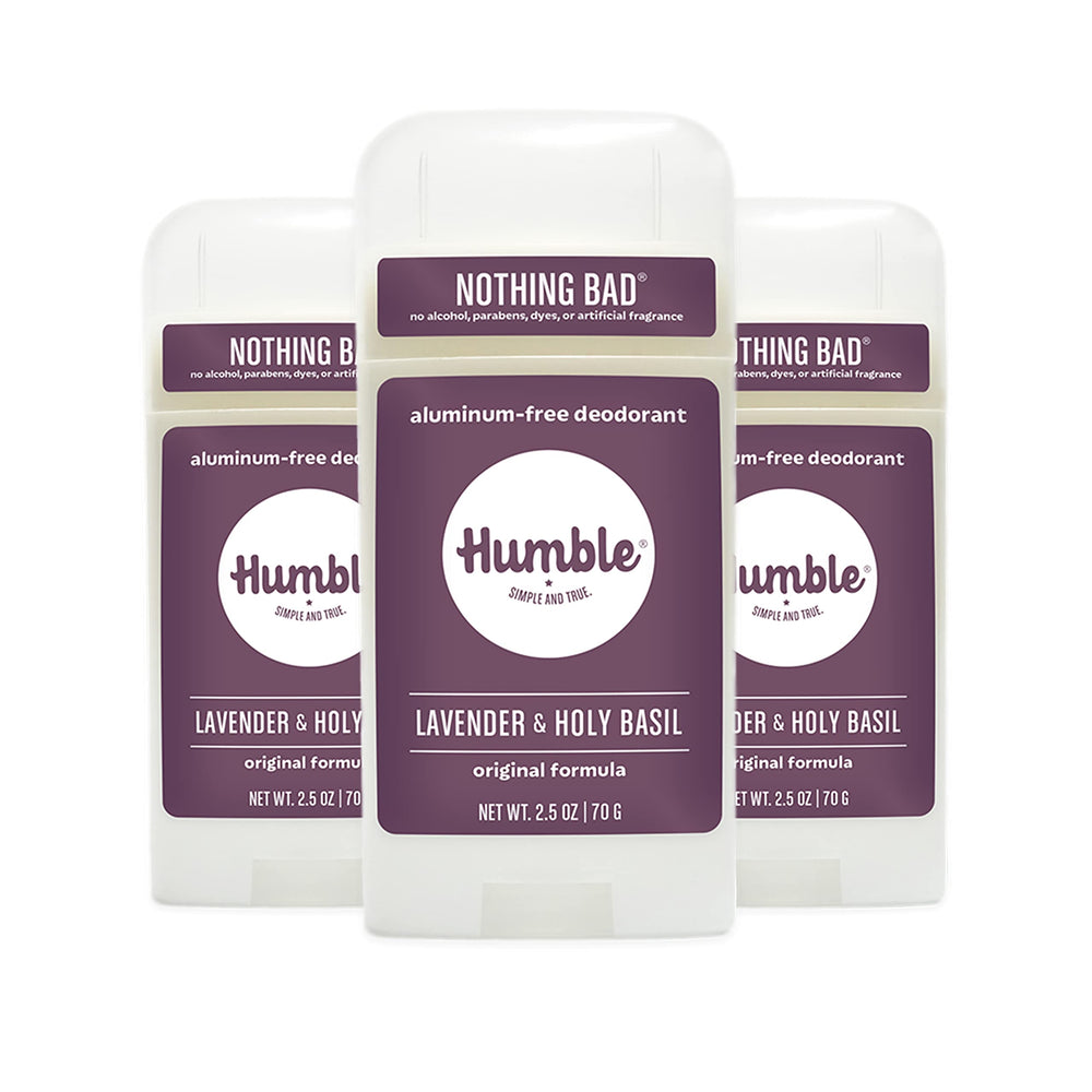 Desodorante Humble Brands Original sin aluminio en formato stick para uso diario.