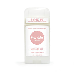 Desodorante HUMBLE BRANDS sin aluminio en envase para cuidado diario