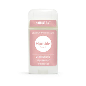 Desodorante Humble Original Formula sin aluminio, aplicación suave para todo el día.