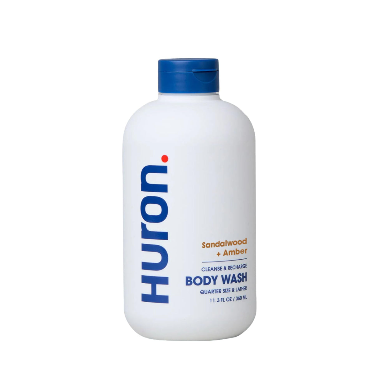 Huron Ducha Corporal para Hombres, botella visible, hidratación diaria.