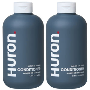 Huron Condicionador para Hombre: envase claro y uso sencillo.