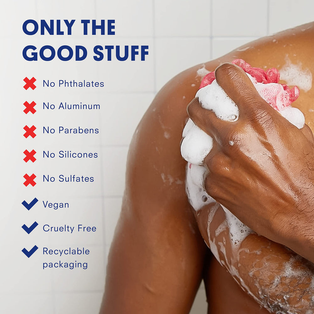 Huron gel de ducha con aceite de coco, hidratación suave para la piel.