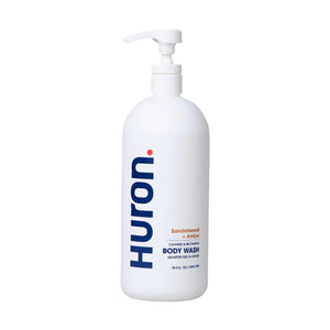 Huron gel de ducha para hombres: botella clara y fresca
