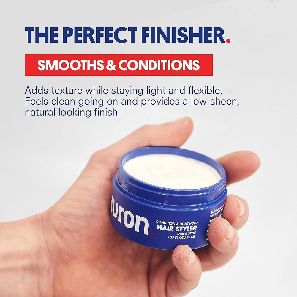 Huron textura-ligera: crema suave para definición y control diario.