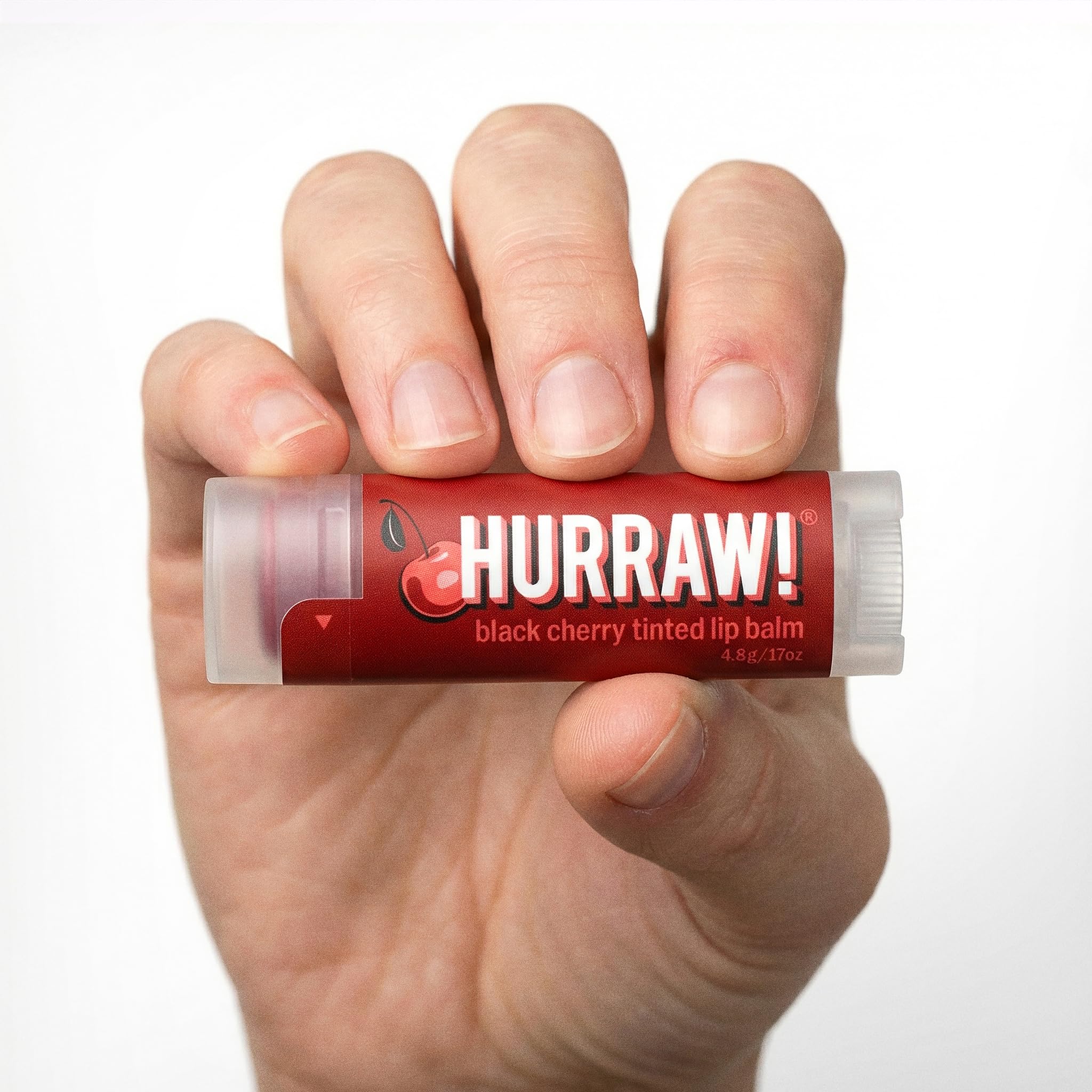 Aroma afrutado de Hurraw Cereza Negra para una experiencia agradable.