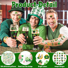 Huskein San Patricio, herraduras brillantes para añadir encanto irlandés a la celebración.