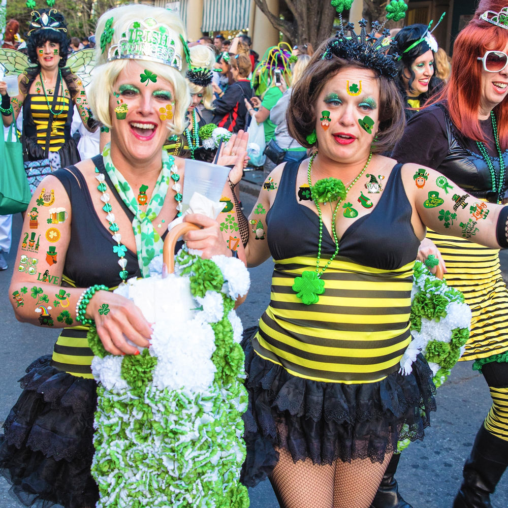 Huskein, 100 tatuajes impermeables para celebrar San Patricio sin preocupaciones.