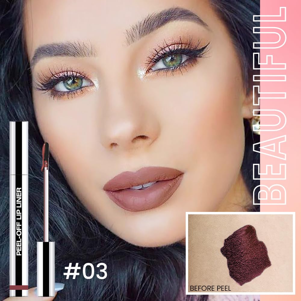 Hxssll tinte labial despegable, secado en 15 minutos para un look semipermanente.