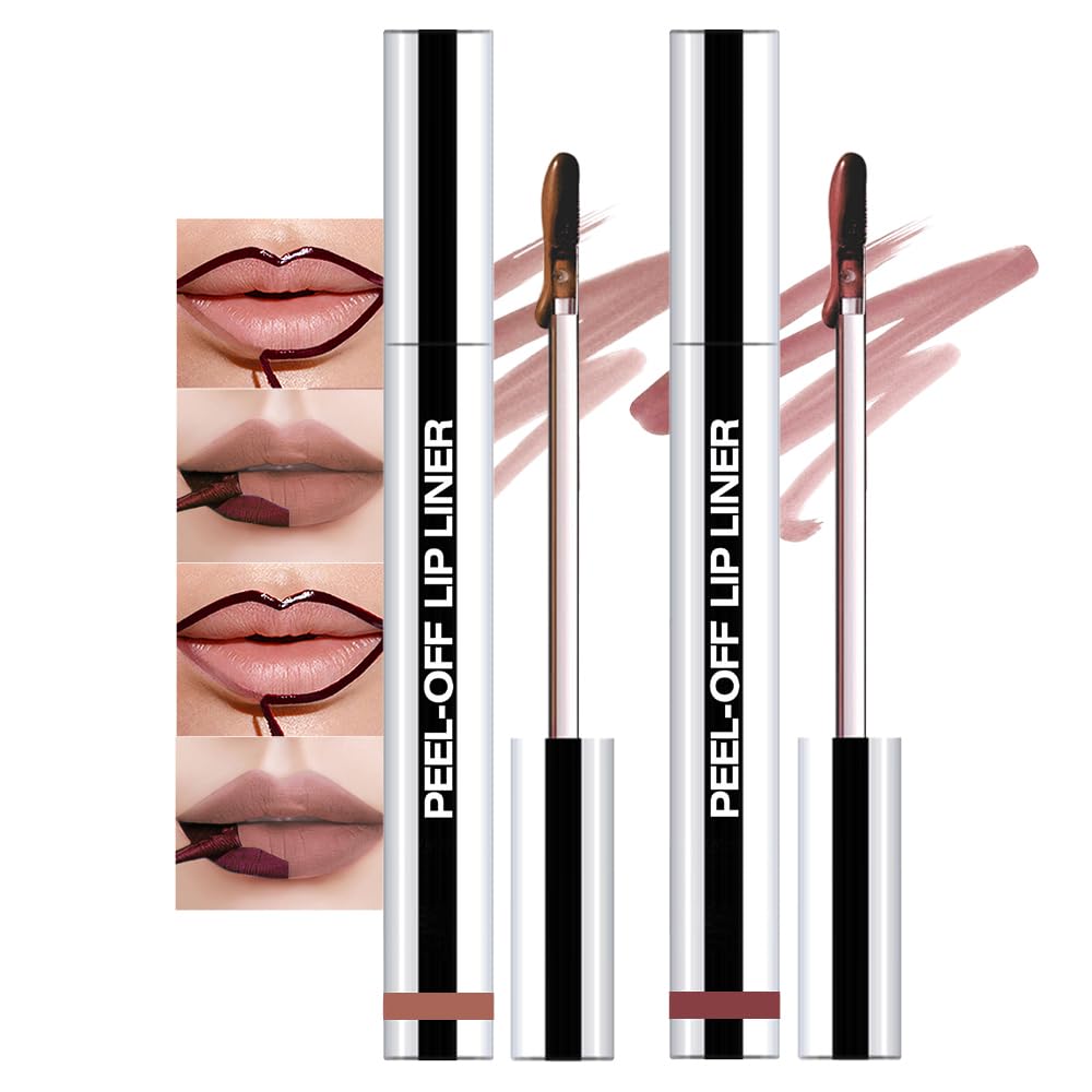 Hxssll tinte labial despegable mate tono 02, color intenso y duradero.