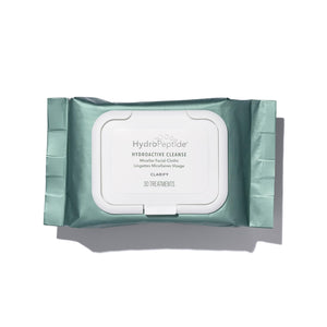HydroPeptide HydroActive: toallitas faciales micelares para limpieza suave y desmaquillado.