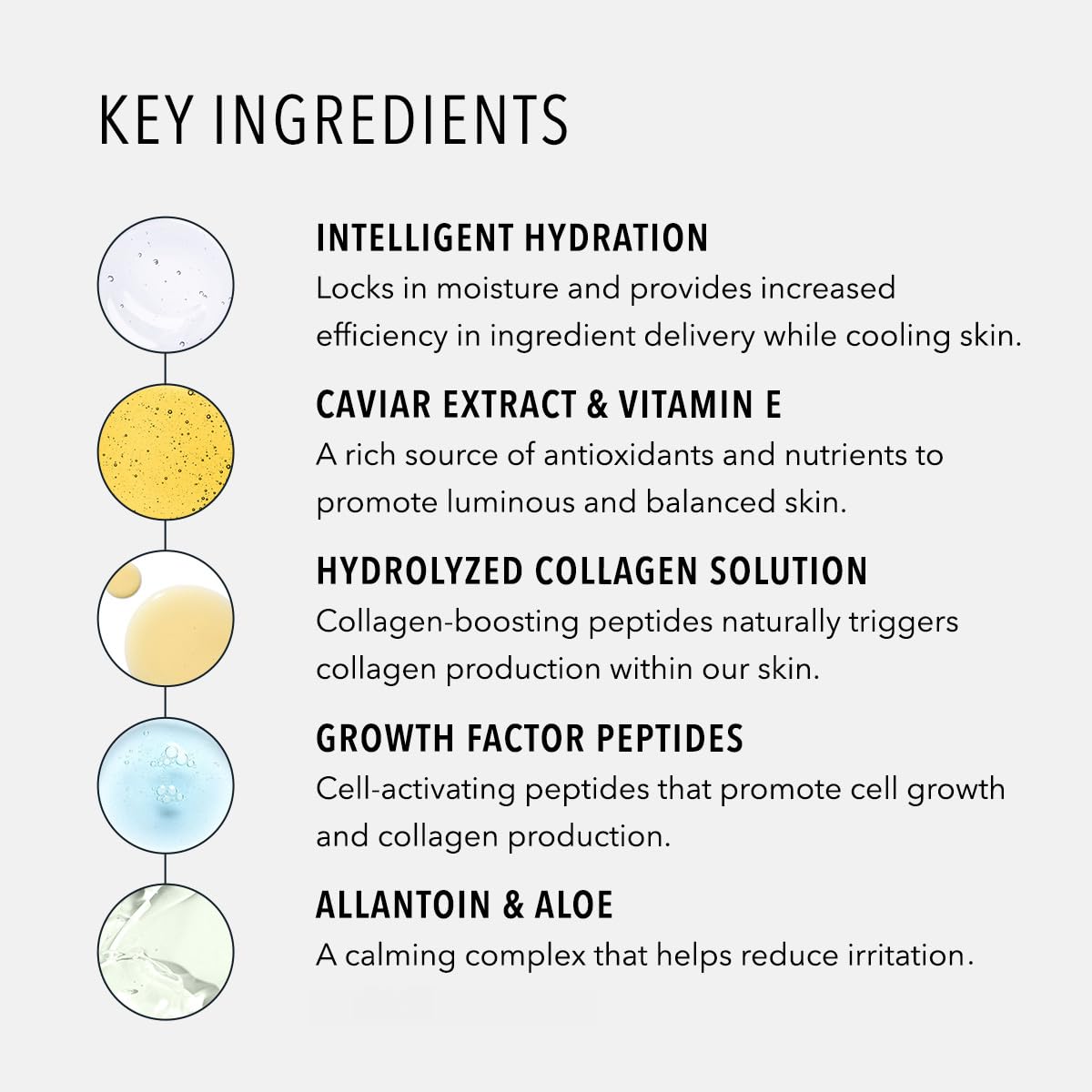 HydroPeptide acabado profesional para una mirada definida.