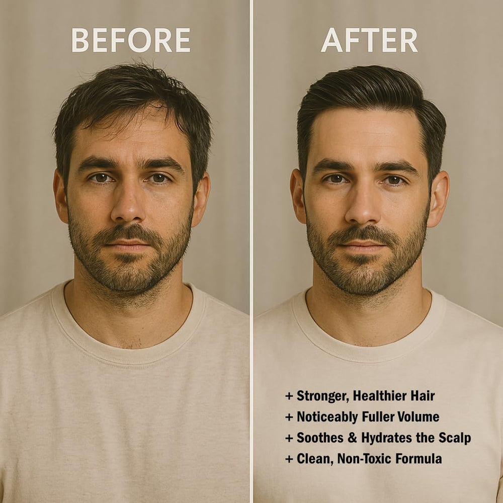 HygieneLab Champú para Hombre, elaborado en California con estándares de calidad.