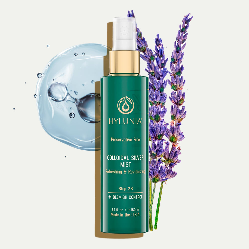 Hylunia tonico aroma lavanda para relajación facial.