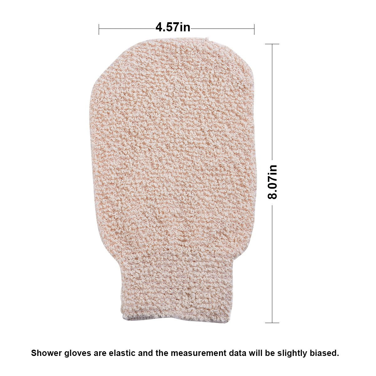 i frmmy guantes de ducha absorción de agua para distribuir mejor el gel.