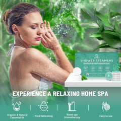 IAGFIWS juego de 8 bombas de ducha aromáticas, ideal para regalo.