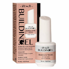 IBD Gel de Construcción para extensiones de uñas con acabado natural y duradero.