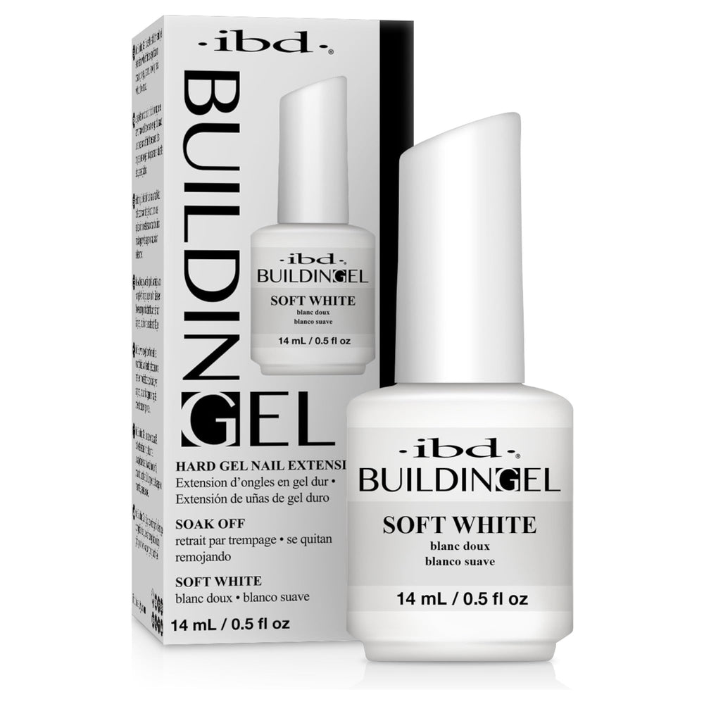 IBD Building Gel: botella de gel de construcción para uñas, acabado suave