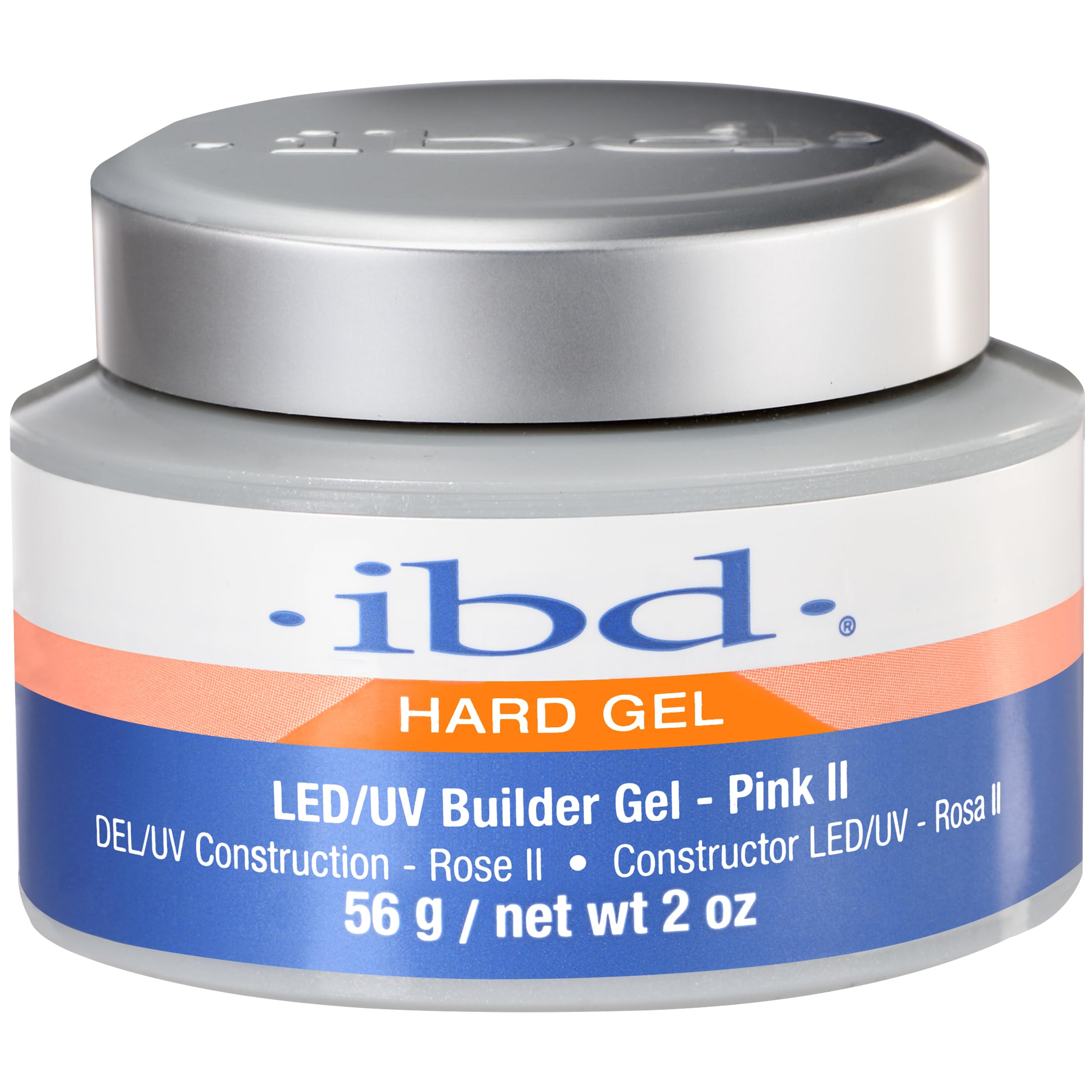 IBD Gel Duro Pink II 2 onzas – envase de calidad para construcción de uñas